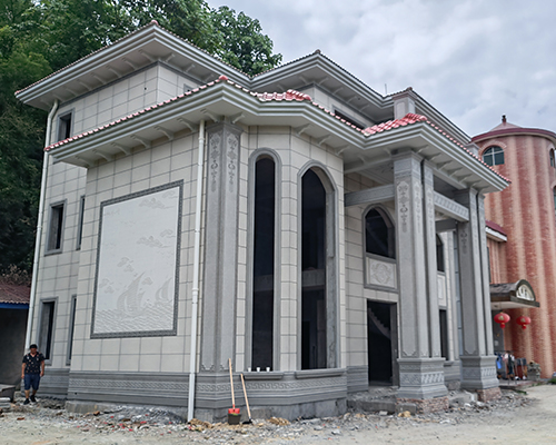 【萍鄉(xiāng)蘇府】江西萍鄉(xiāng)上栗縣135平三層豪華別墅設計施工一站式項目